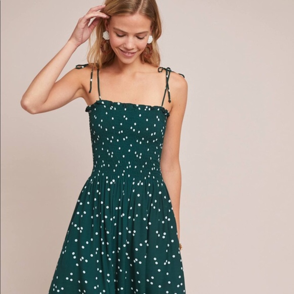 Faithful the Brand Smocked midi dress